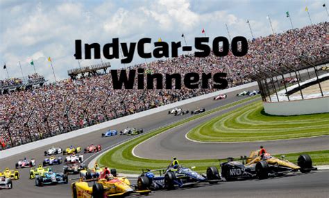 2019 indianapolis 500 winners complete list